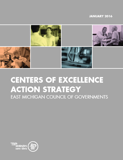 Centers of Excellence Action Strategy Document Cover